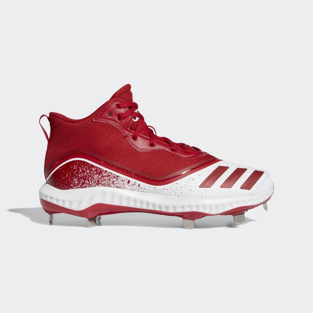 Tenisi Adidas Icon V Bounce Mid Barbati Romania - Albi/Rosii G28274